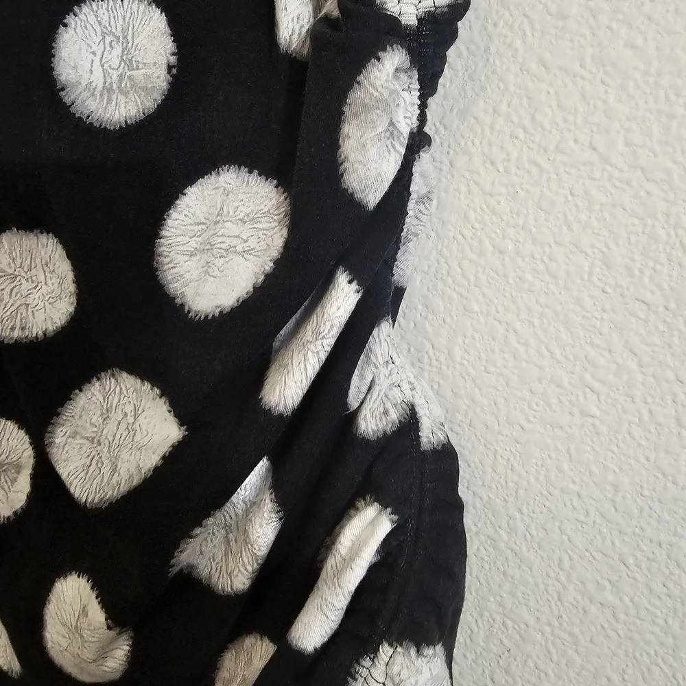 Michael Kors Top Small Polka Dot Black and White